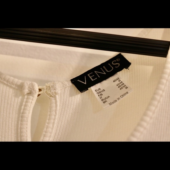White Flowy Tank by Venus - Picture 3 of 3